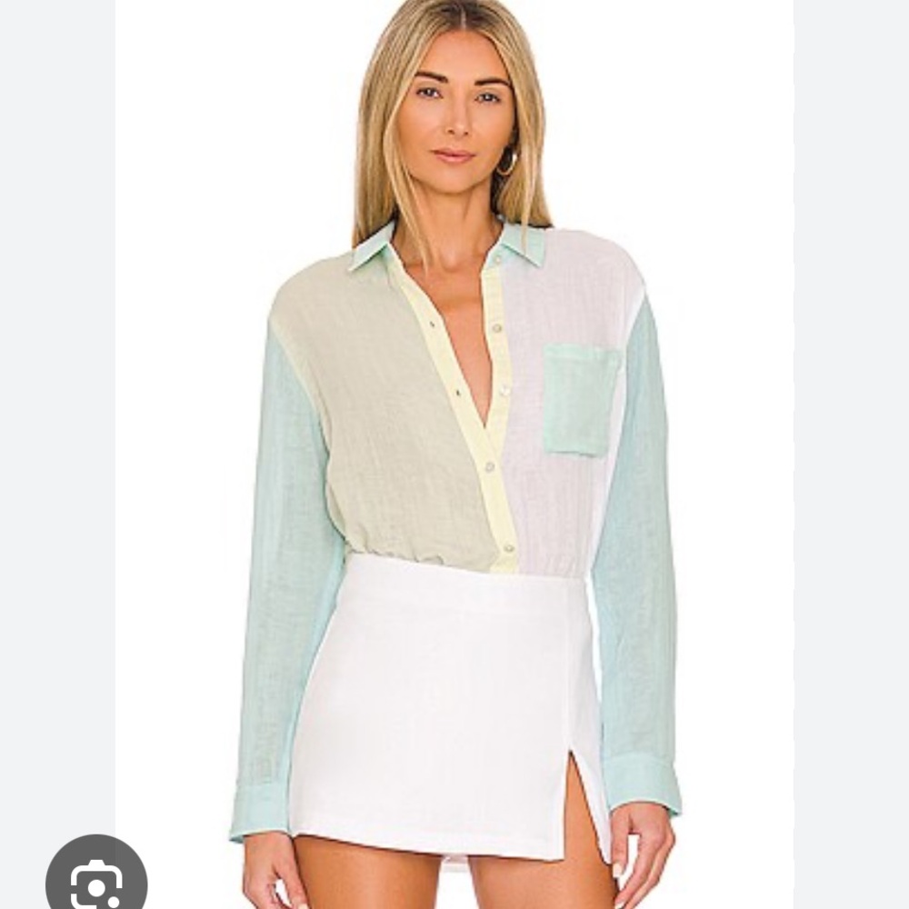 Rails ELLIS button shirt